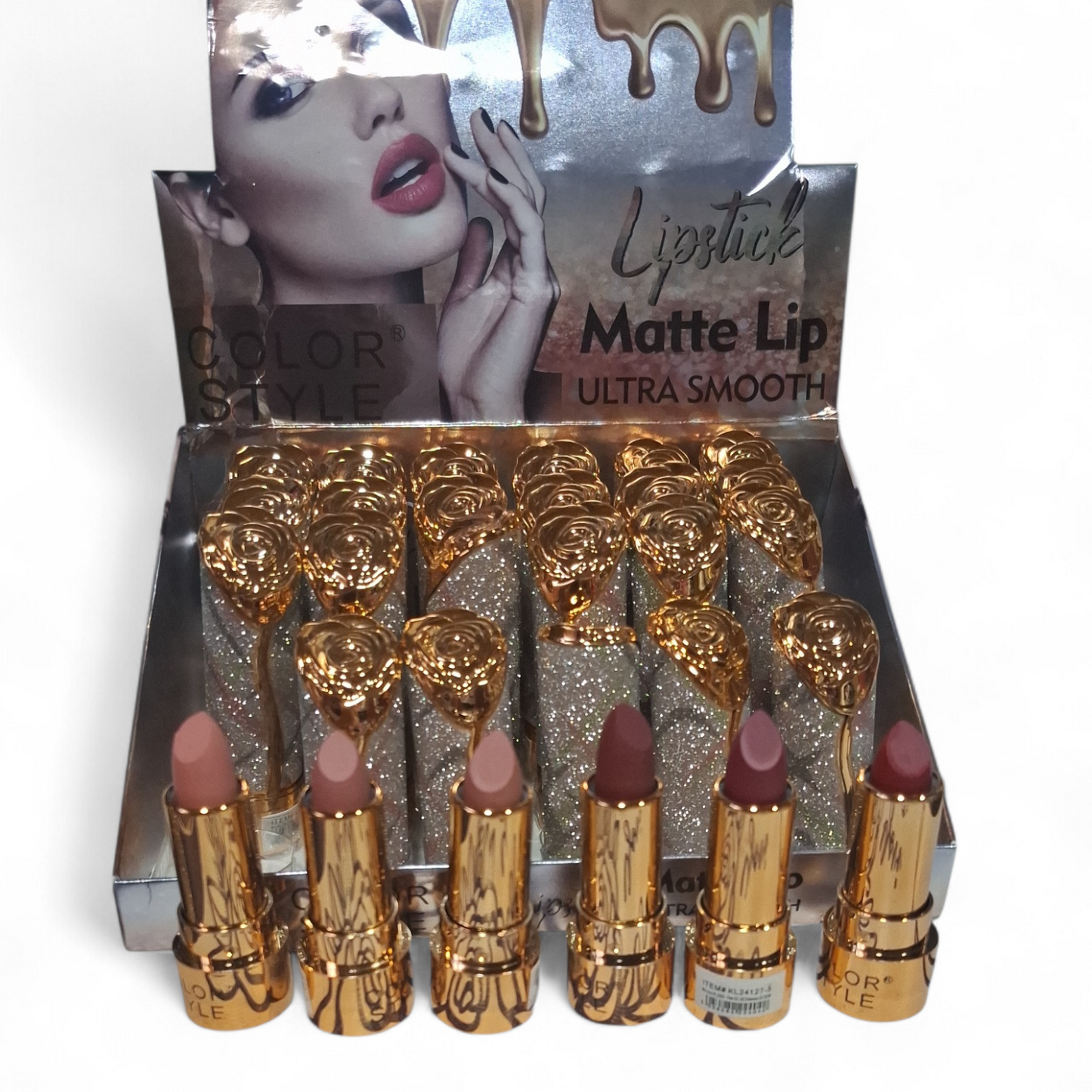 6 labiales barra matte