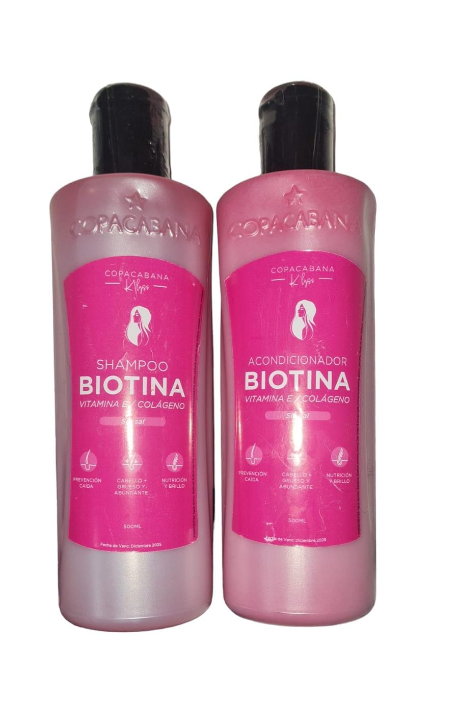 Shampo y acondicionador BIOTINA