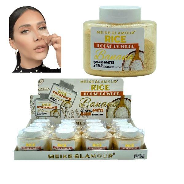 Polvo suelto de arroz