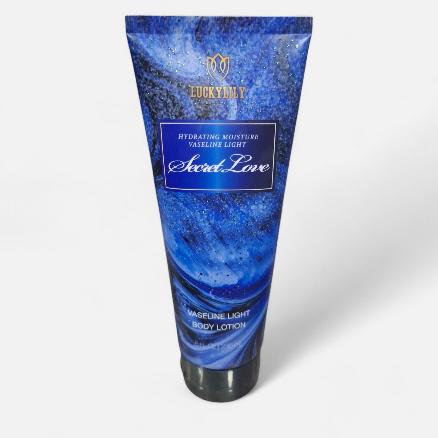Crema corporal Secret love con brillo