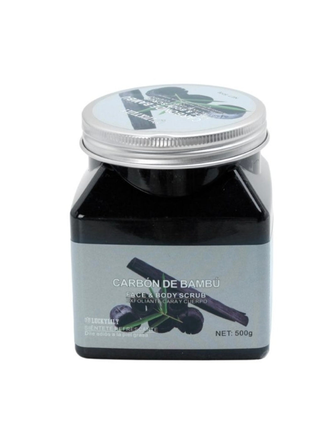 Exfolente bambú carbon
