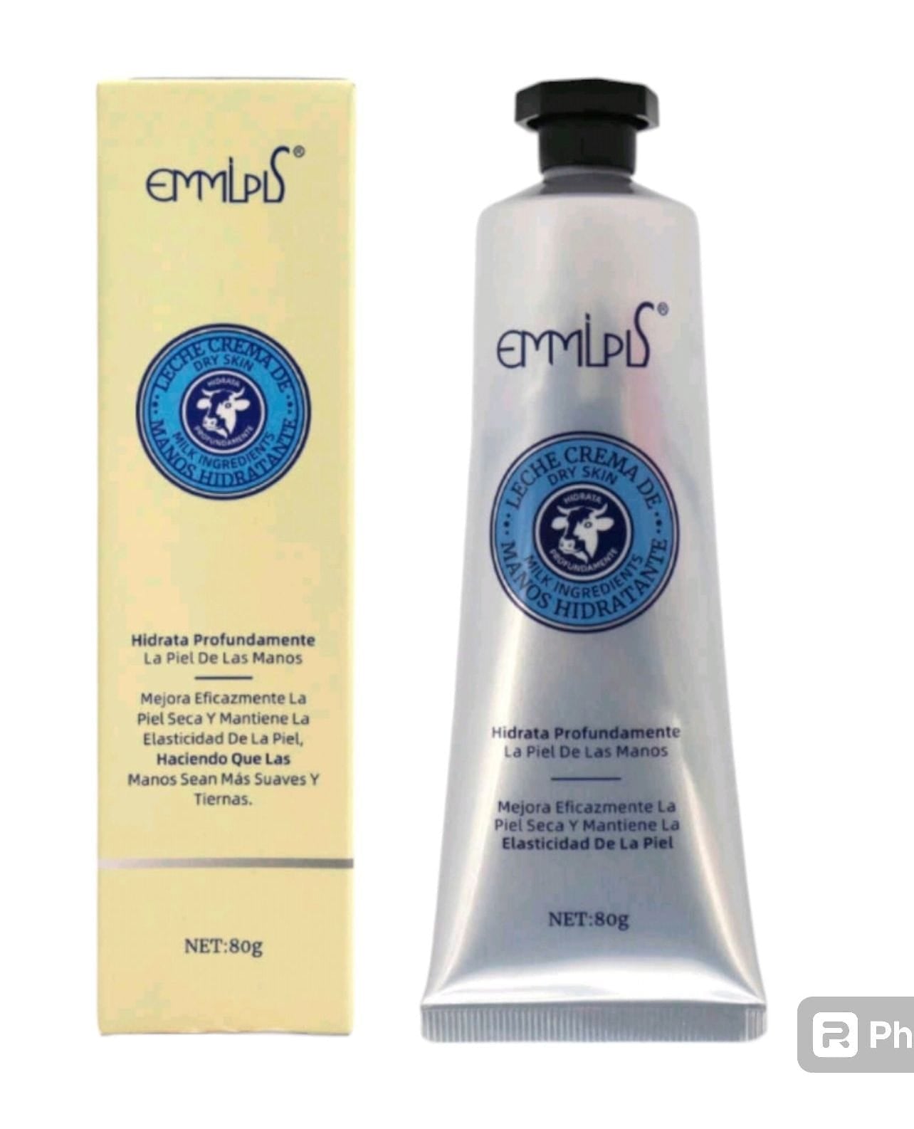 Crema de Manos de Leche