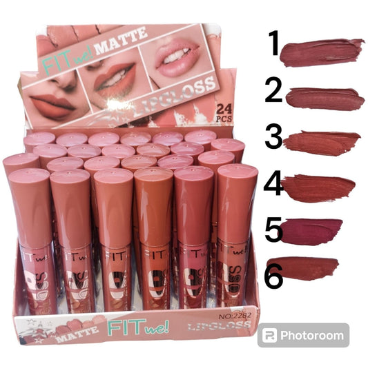 Corrida 6 labiales mate liquidos