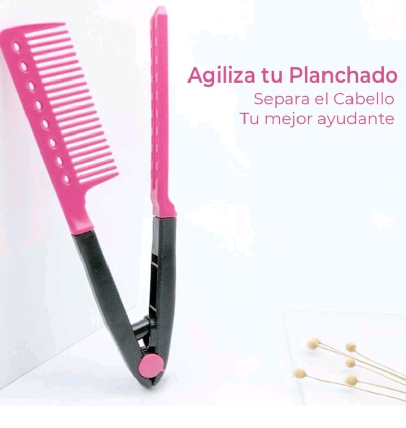 Peineta para Planchar Cabello