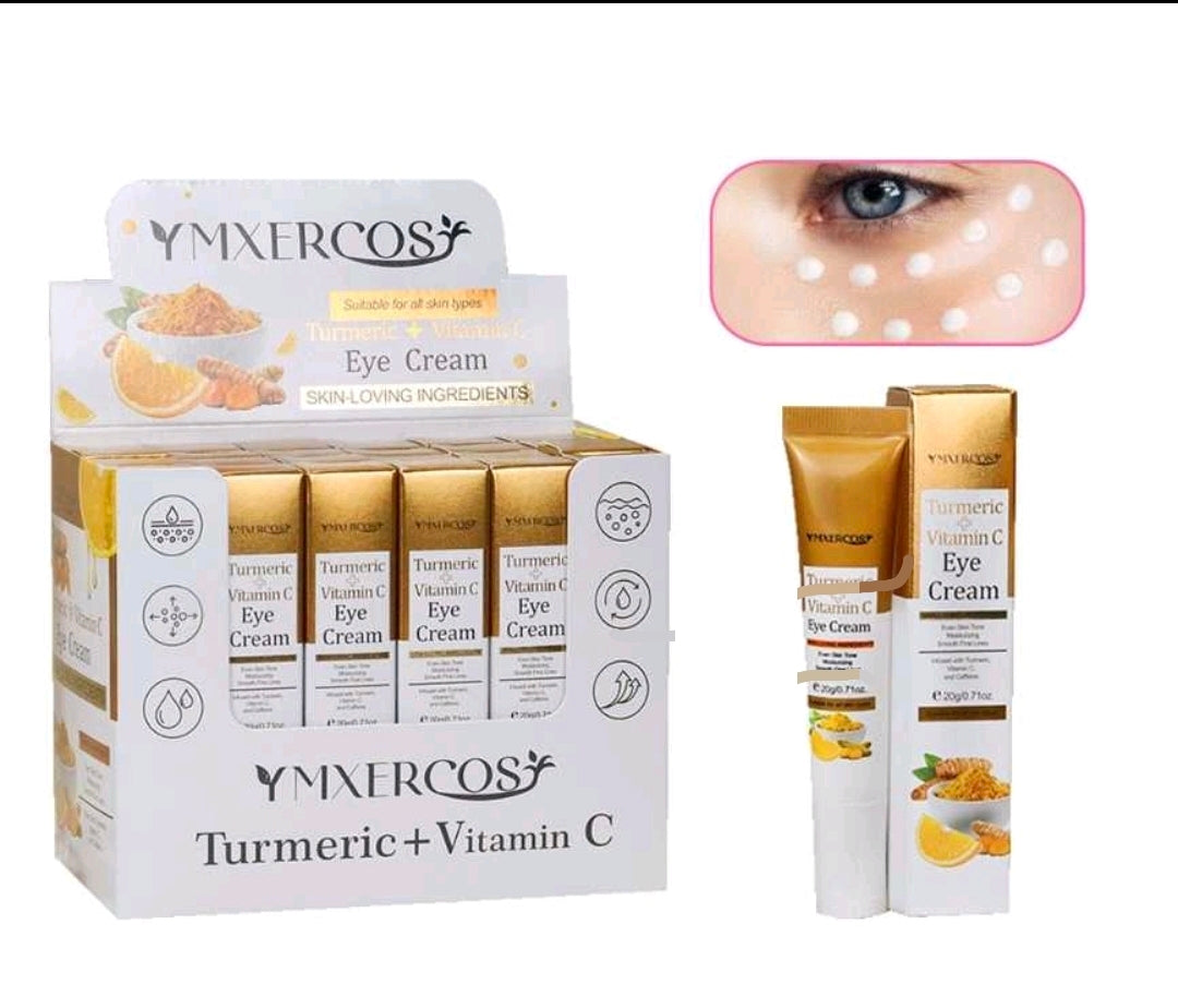 Crema de ojos vitamina c y jengibre nutritiva