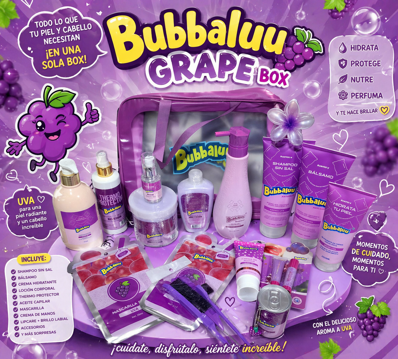 Promo día de la mama bubbaluu 🍇 uva
