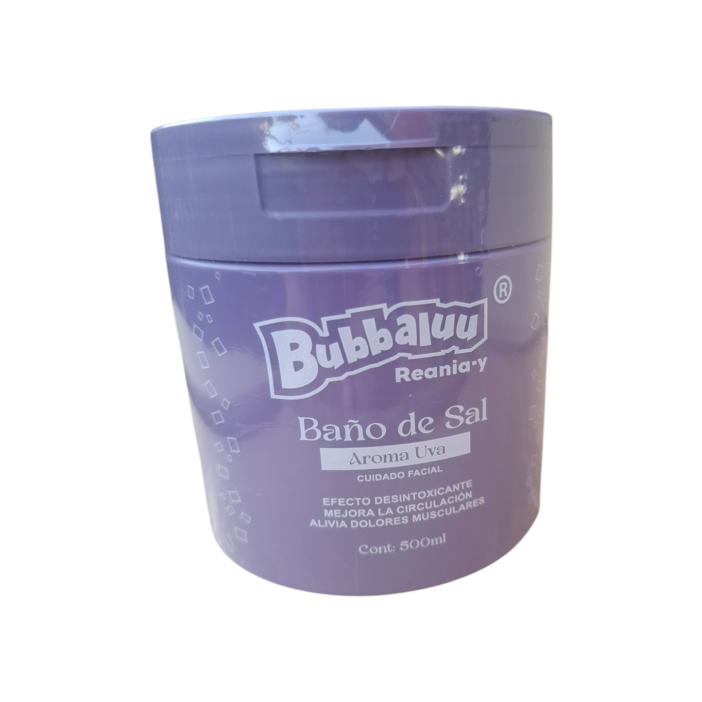 Exfolente baño de sal Facial bubbaluu
