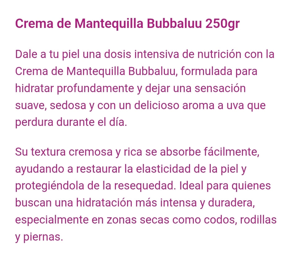 Crema de mantequilla frutilla 🍓 bubbaluu