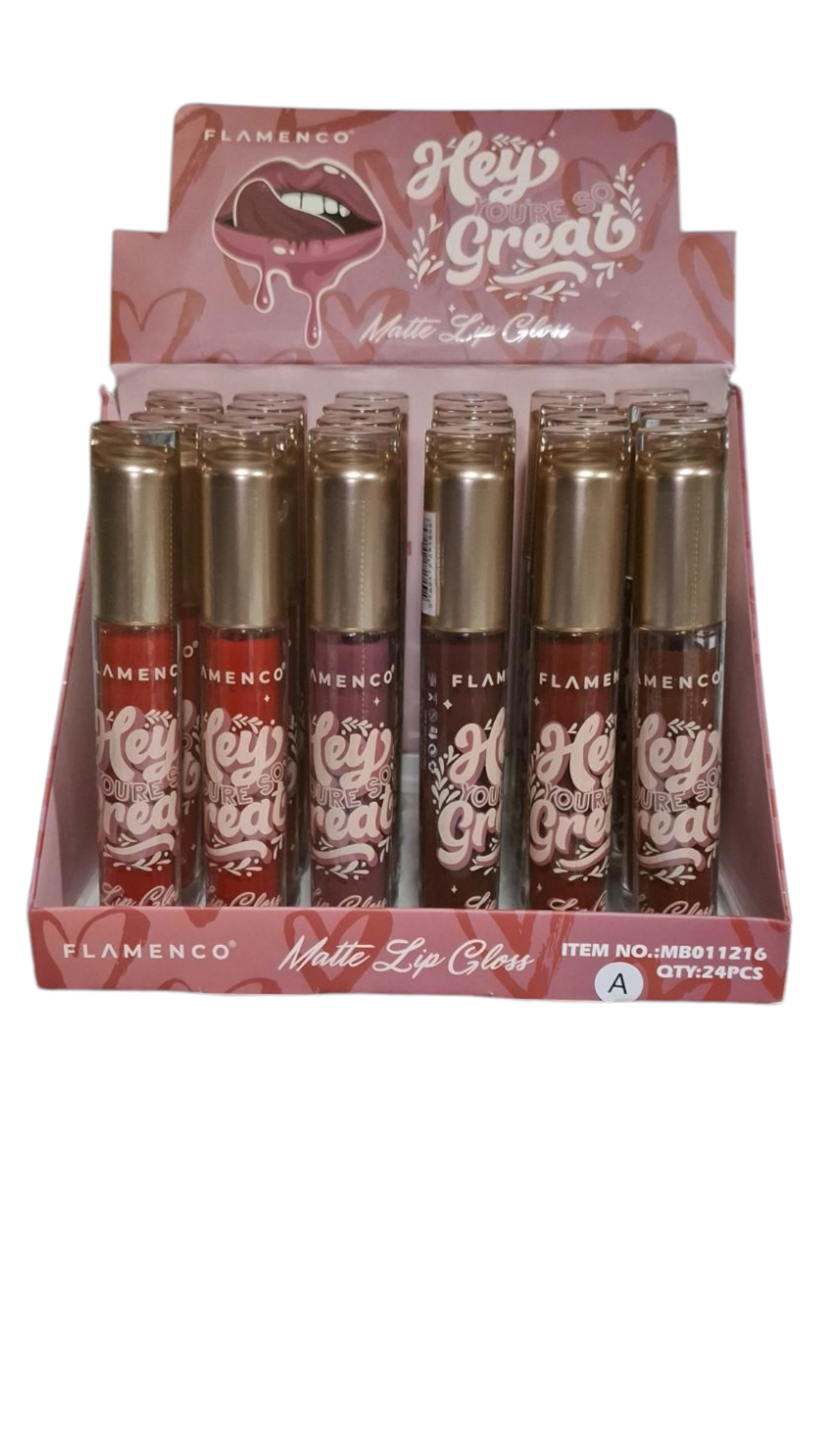 6 labiales mate