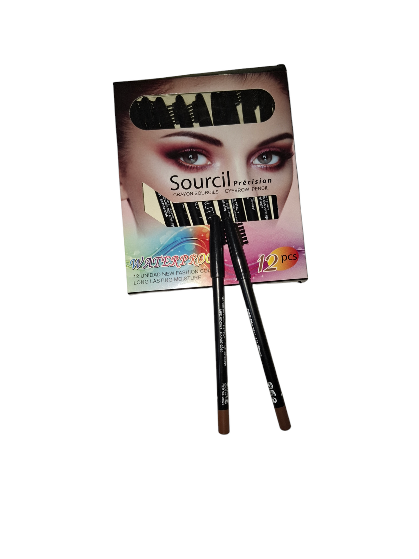 12 lápiz de ceja
