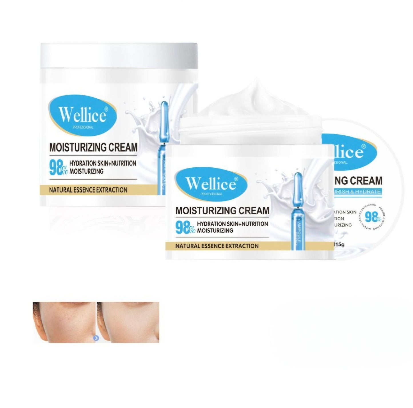 Crema leche y colageno