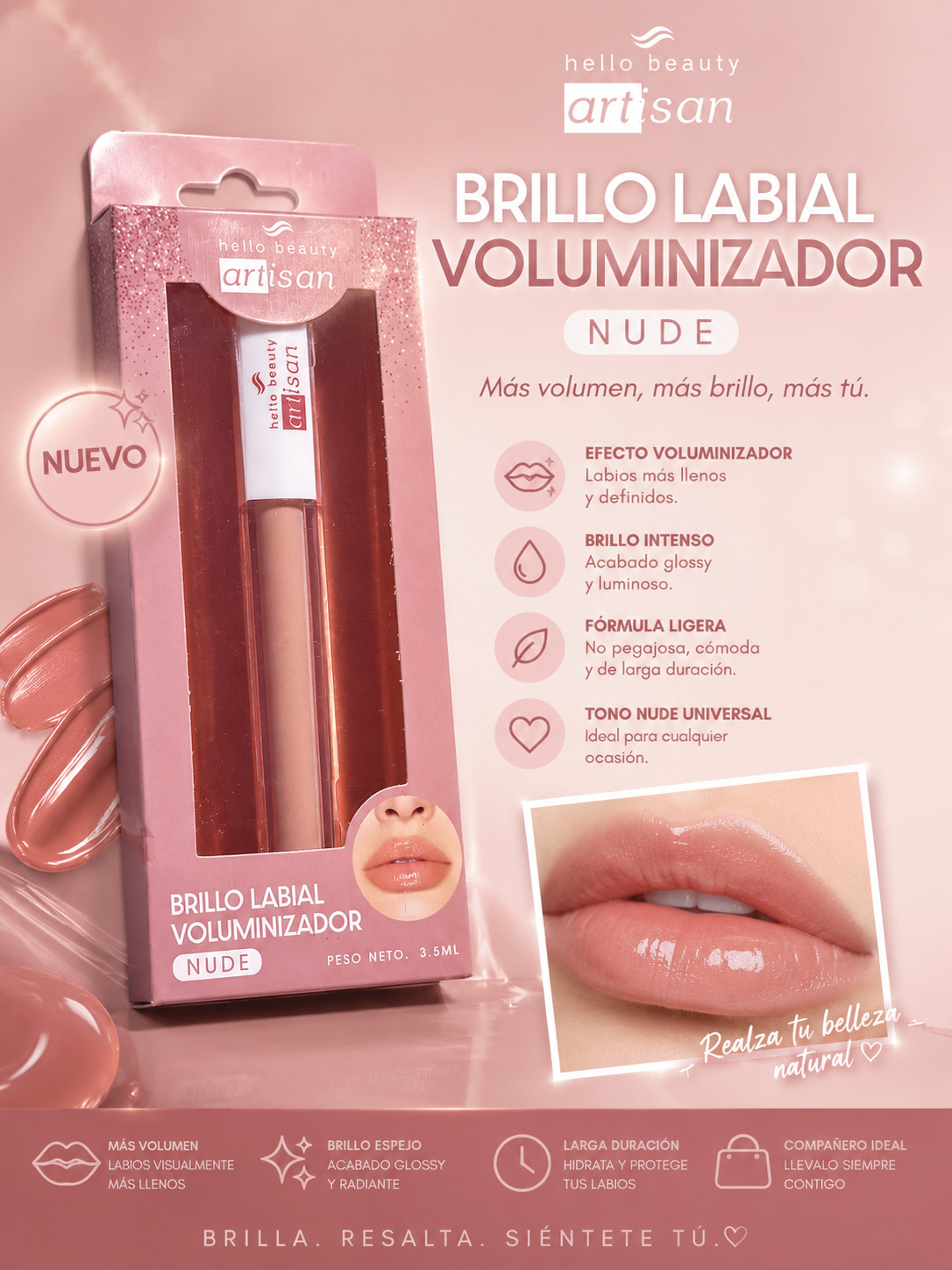 Labial Nude glos