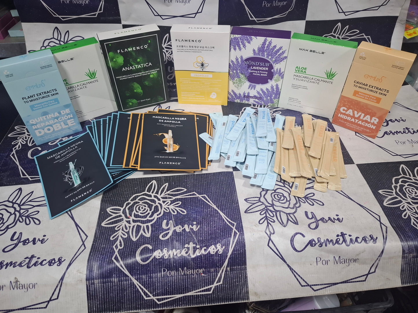 100 mascarillas faciales