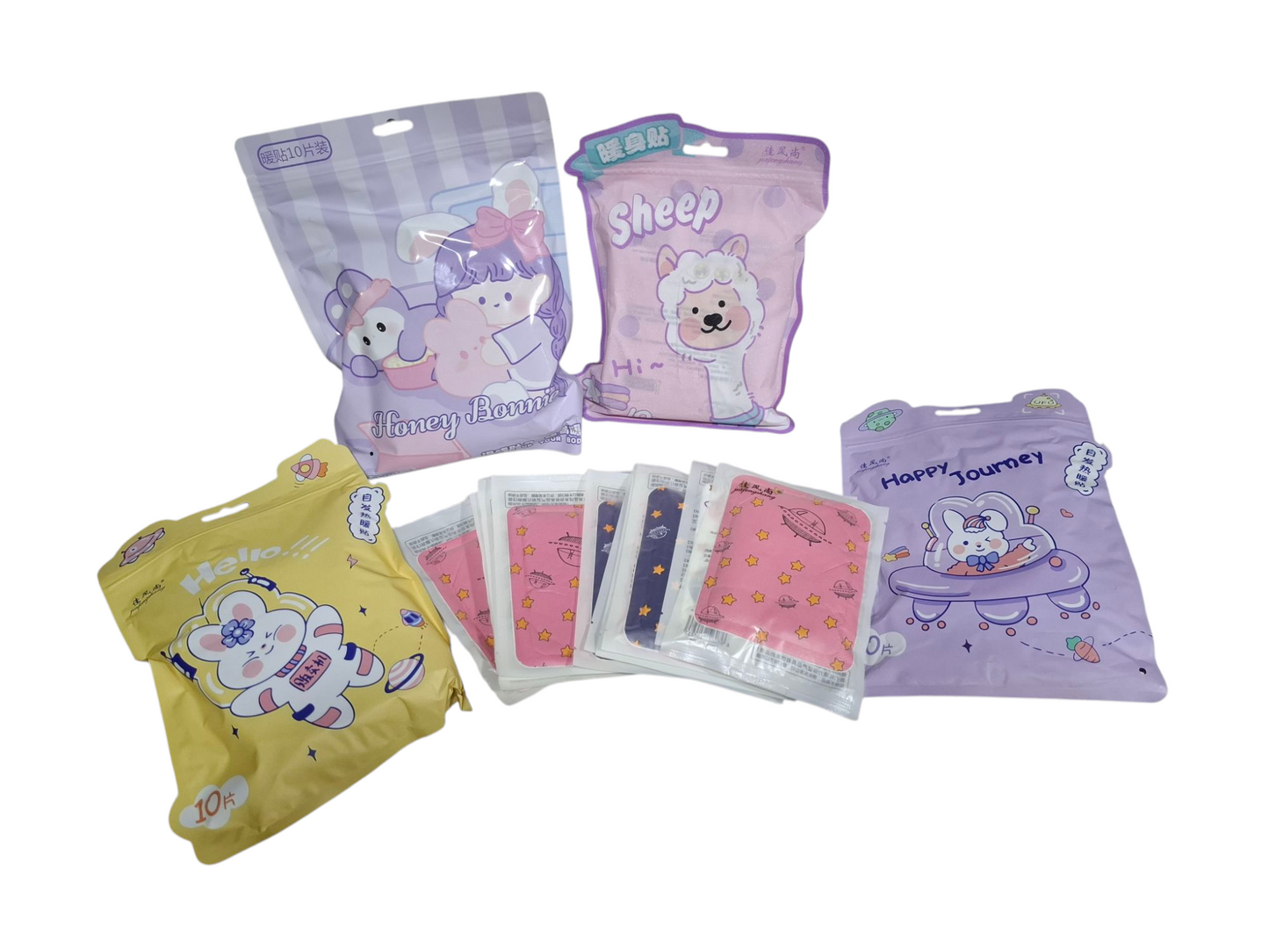 Bolsa 10 parches de calor