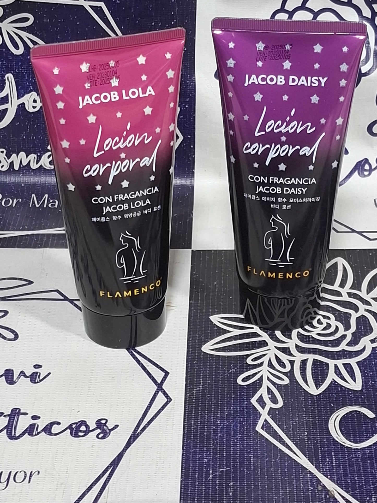 2 cremas corporales jacob