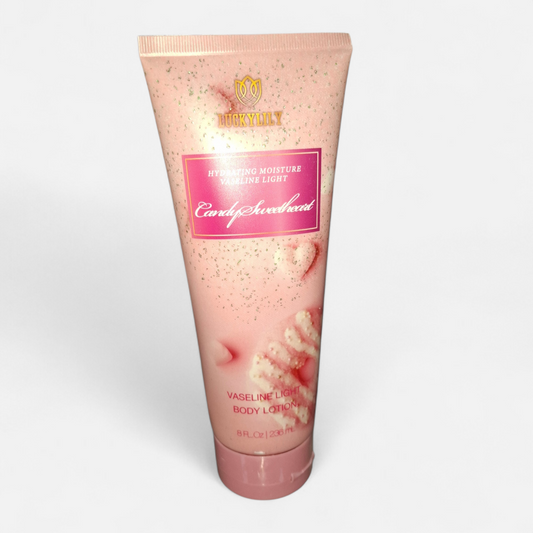 Crema candy con brillo
