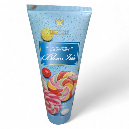 Crema blue con brillo