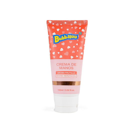 Crema de manos frutilla 🍓 bubbaluu 100gr