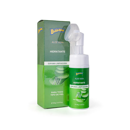 Espuma facial aloe vera bubbaluu