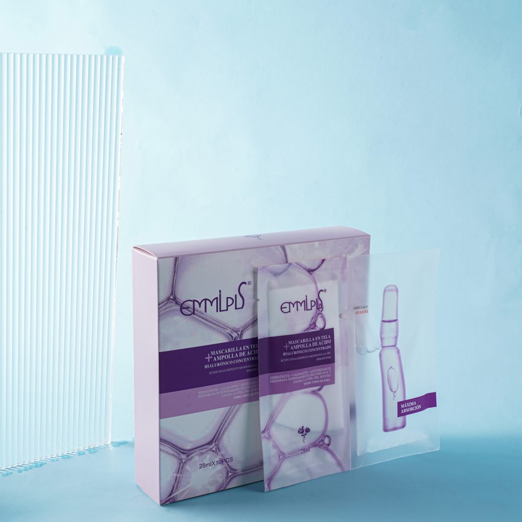 Caja 10 Mascarillas de acido hialuronato concentrado