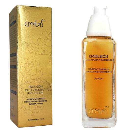 Serum de emulsion de elevadura de pan de oro