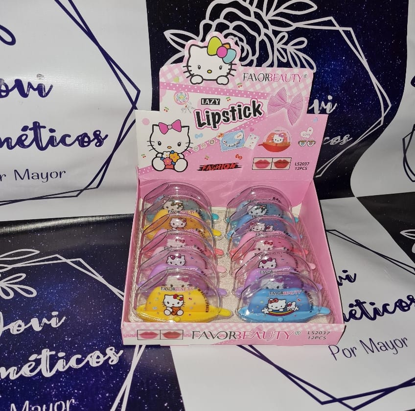 LIPS HELLO KITTY CAJA 12
