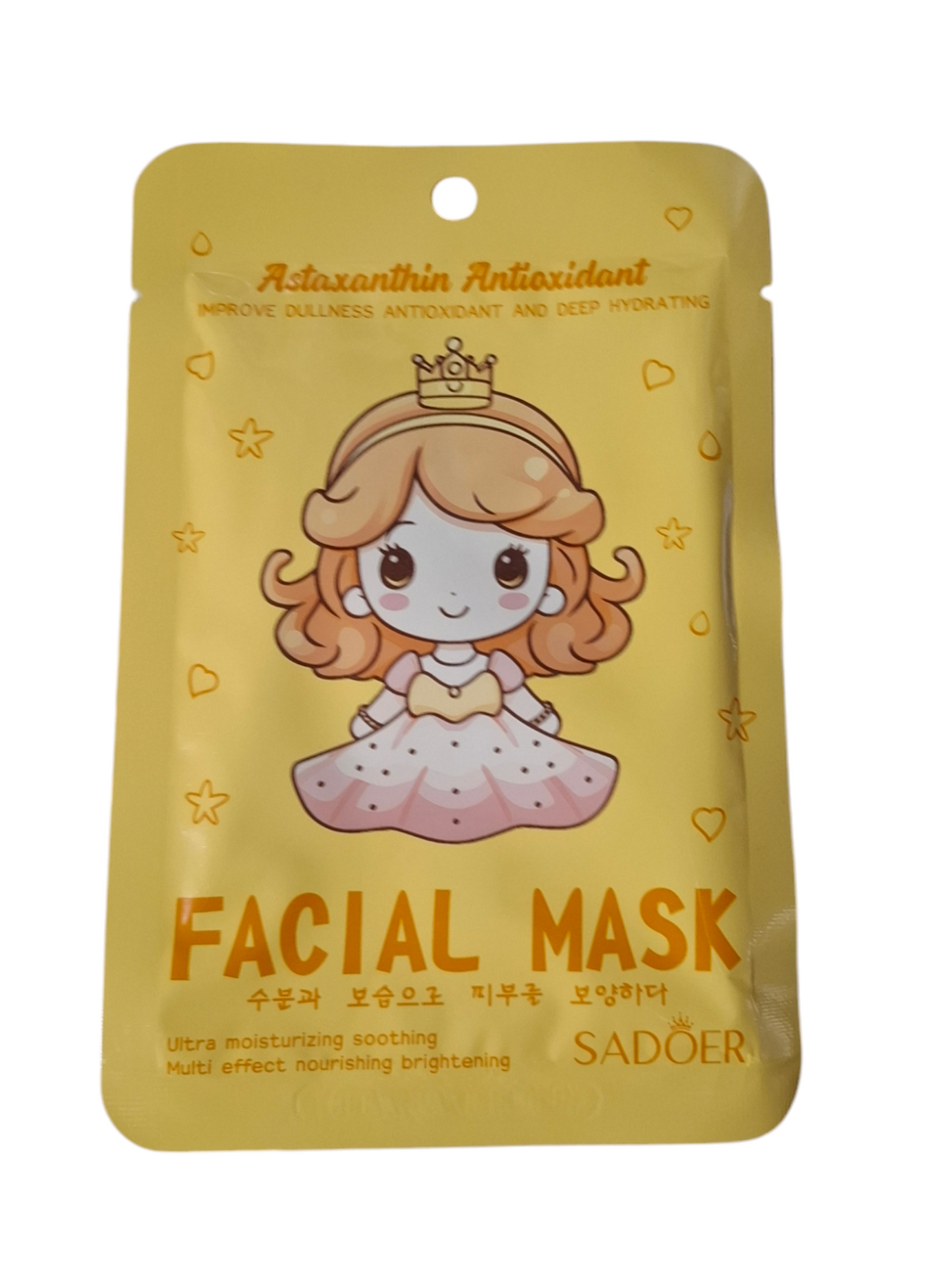 10 mascarillas princesa