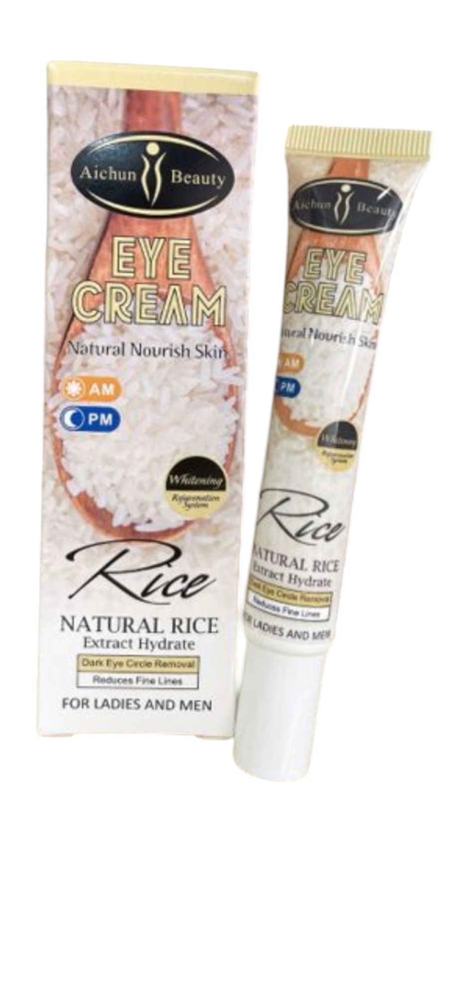 Crema contorno de ojos arroz