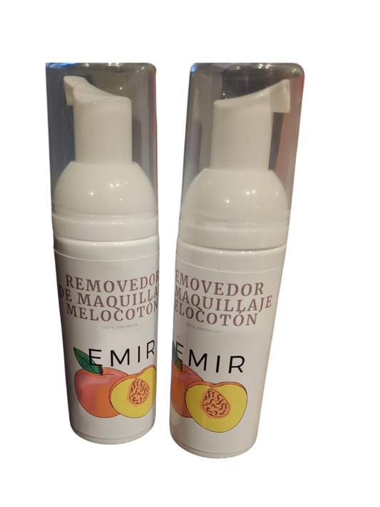 Espuma removedor de maquillaje melocotón 🍑