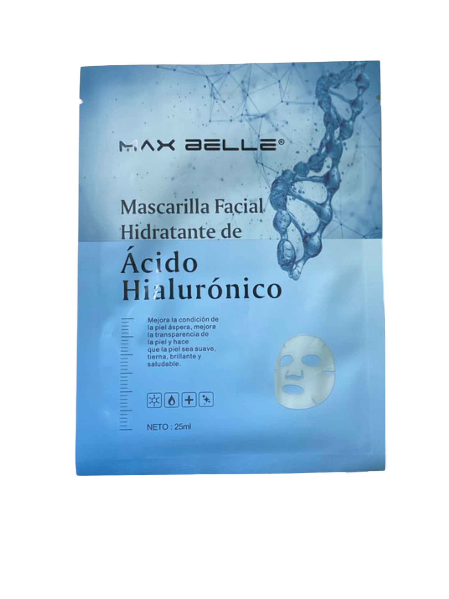 Caja 10 mascarillas ácido hialuronico