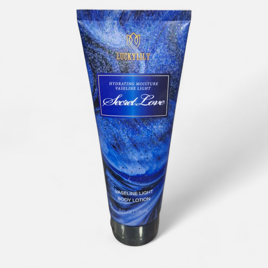 Crema  corporal Secret love con brillo