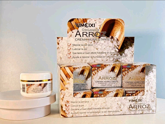 Crema de arroz 🌾 aclarante