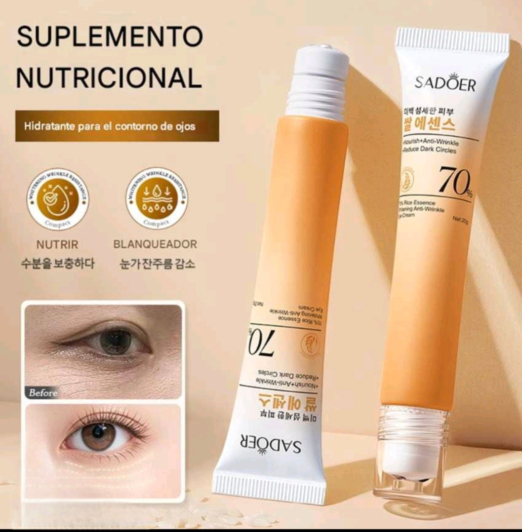 Rolon desinflamatorio aclarande de ojeras