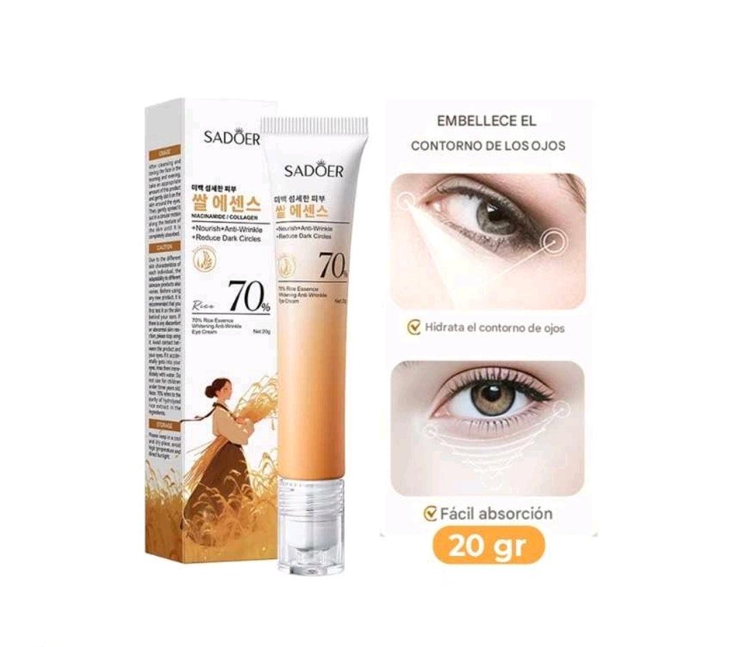 Rolon desinflamatorio aclarande de ojeras