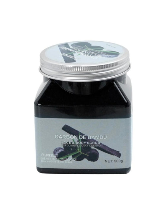 Exfolente bambú carbon