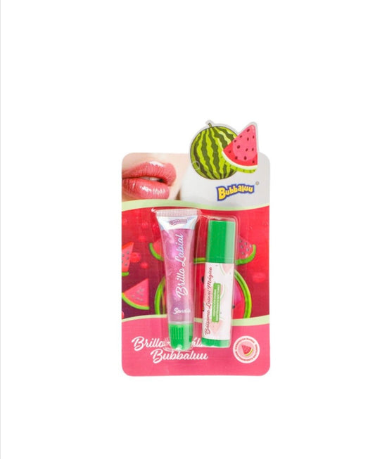 Dúo lips gloss Sandía 🍉 bubbaluu