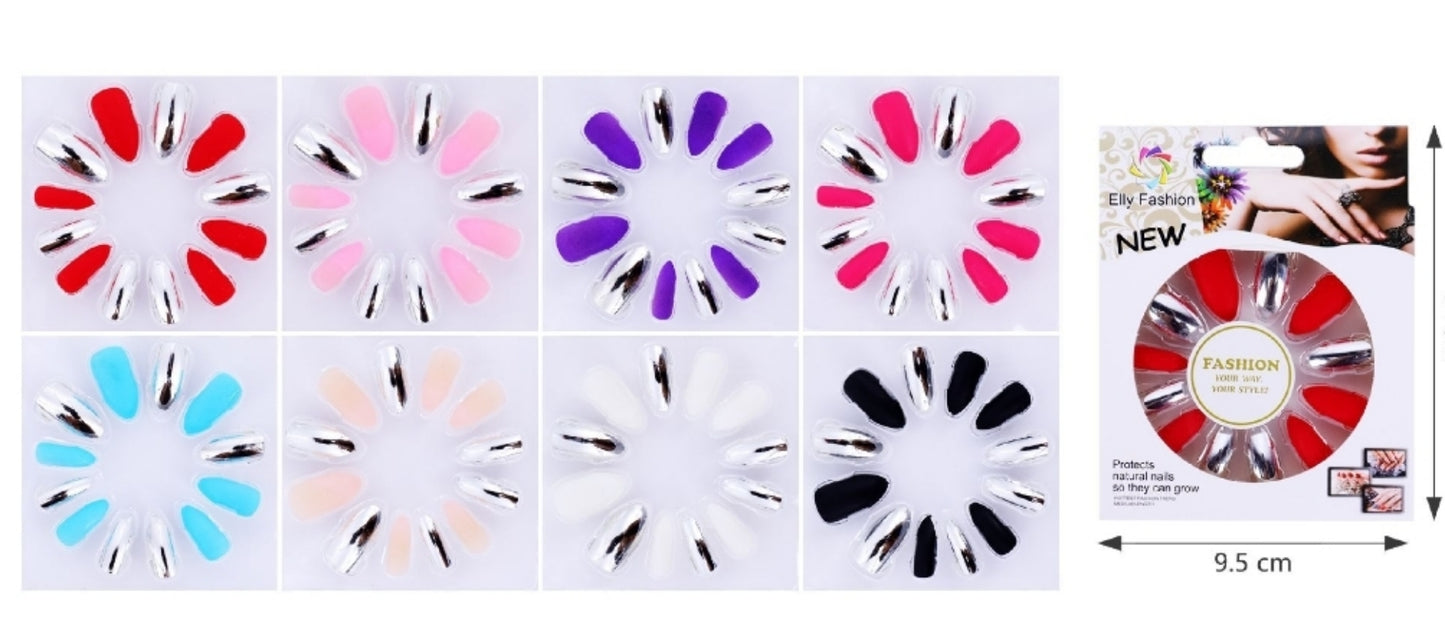 12 uñas postizas