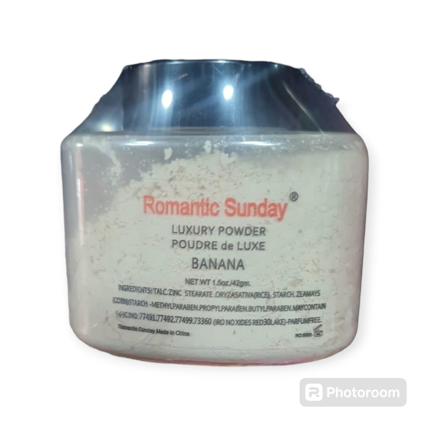 Polvo Banana (blanco, rosa o banana)