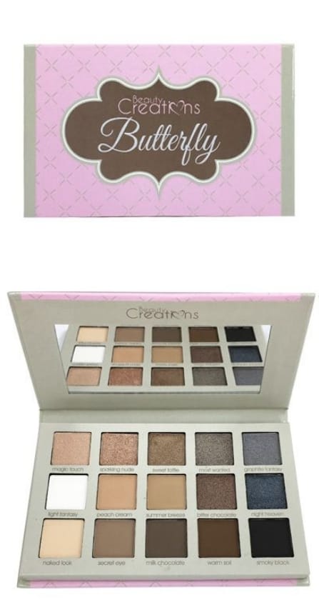Paleta de Sombra BUTTERFLY