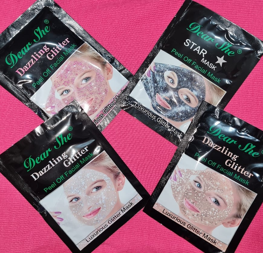 Mascarilla Glitter