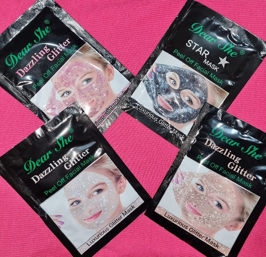 Mascarilla Glitter