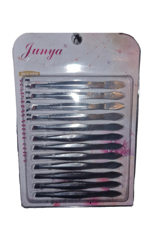 12 pinzas metalicas