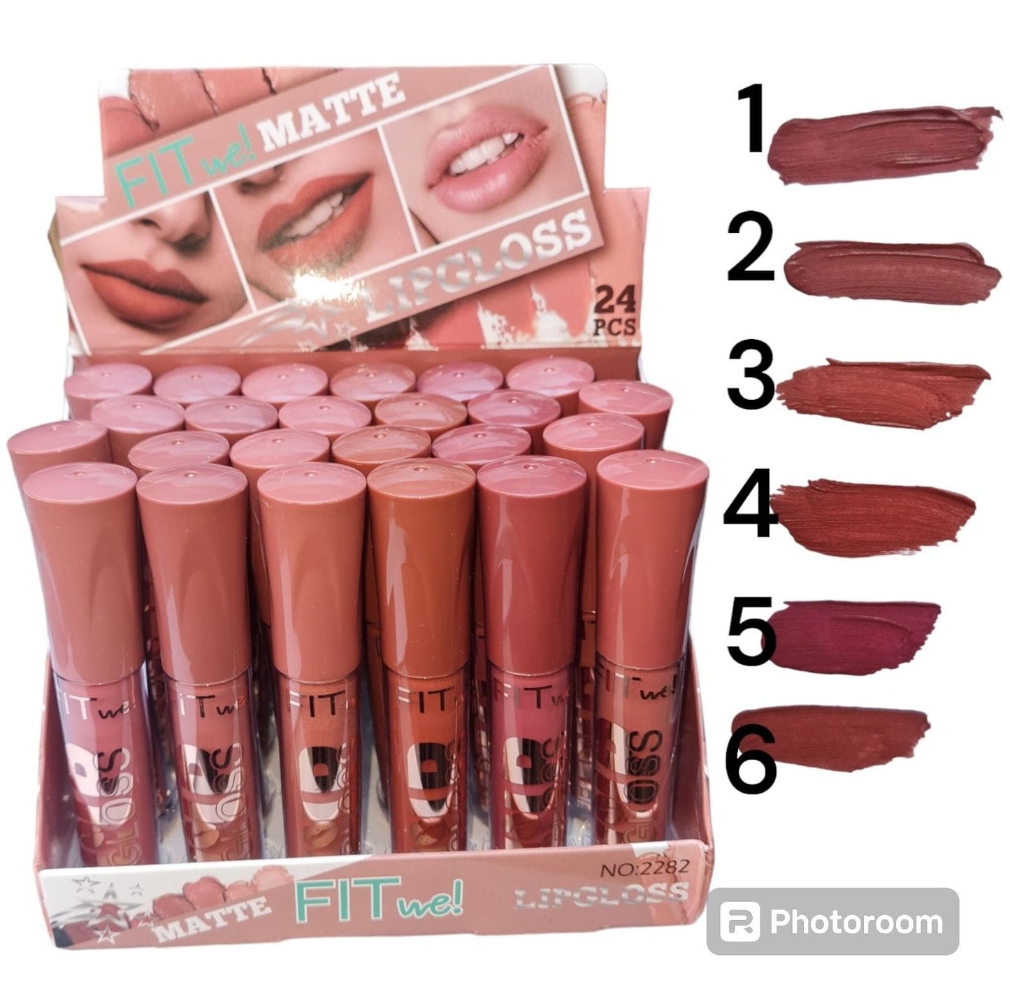 Corrida 6 labiales mate liquidos