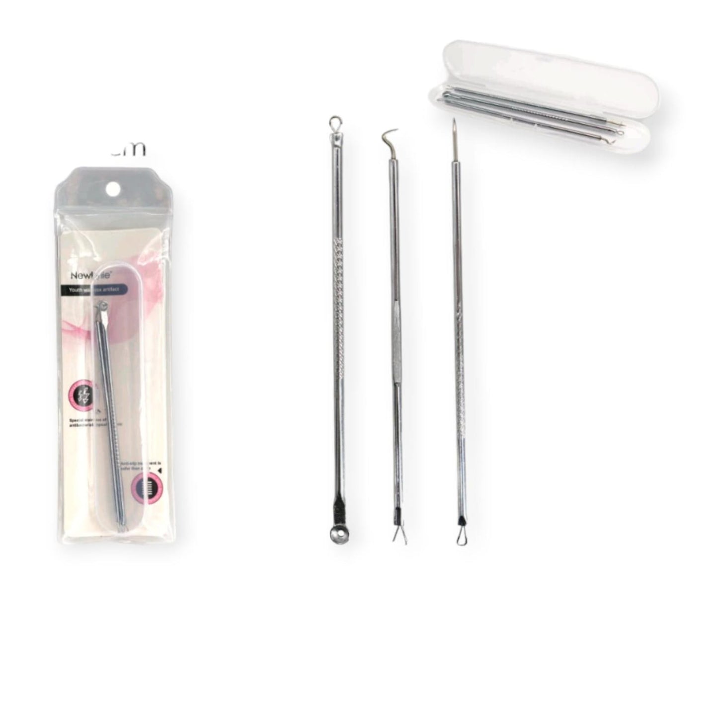set puntas acne