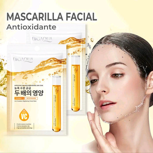 Mascarilla antioxidantes y manchas