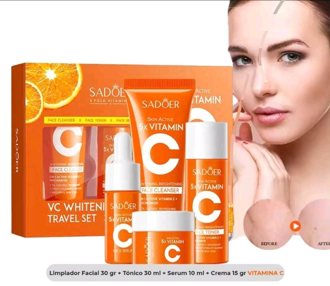 Set vitamina 4 pasos