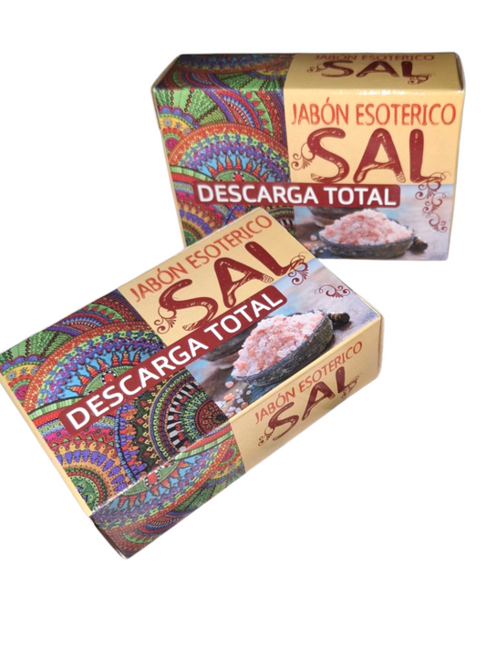Jabón de sal descarga total