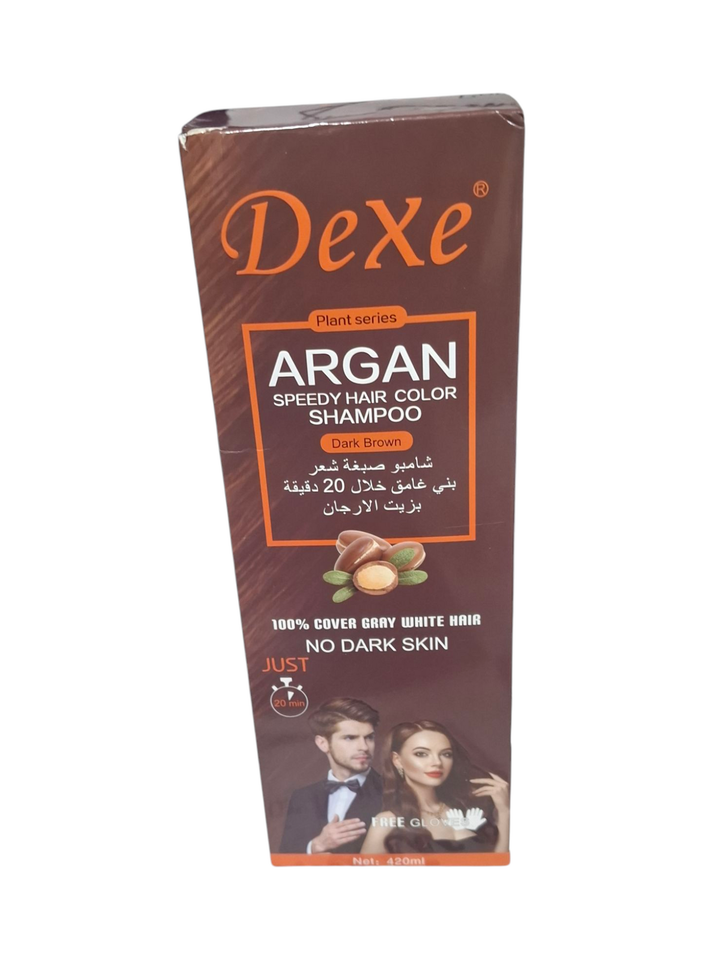 Shampoo  cubre  canas