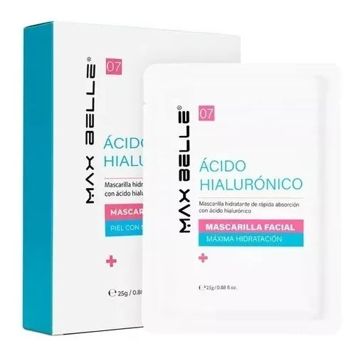 Caja 5 mascarillas ácido hialuronico