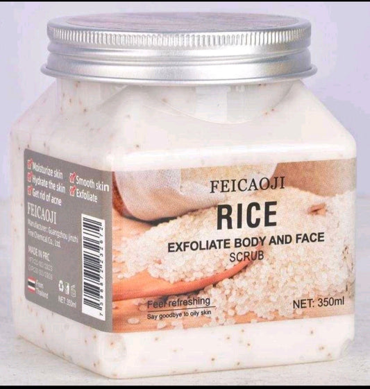 Exfolente facial ARROZ
